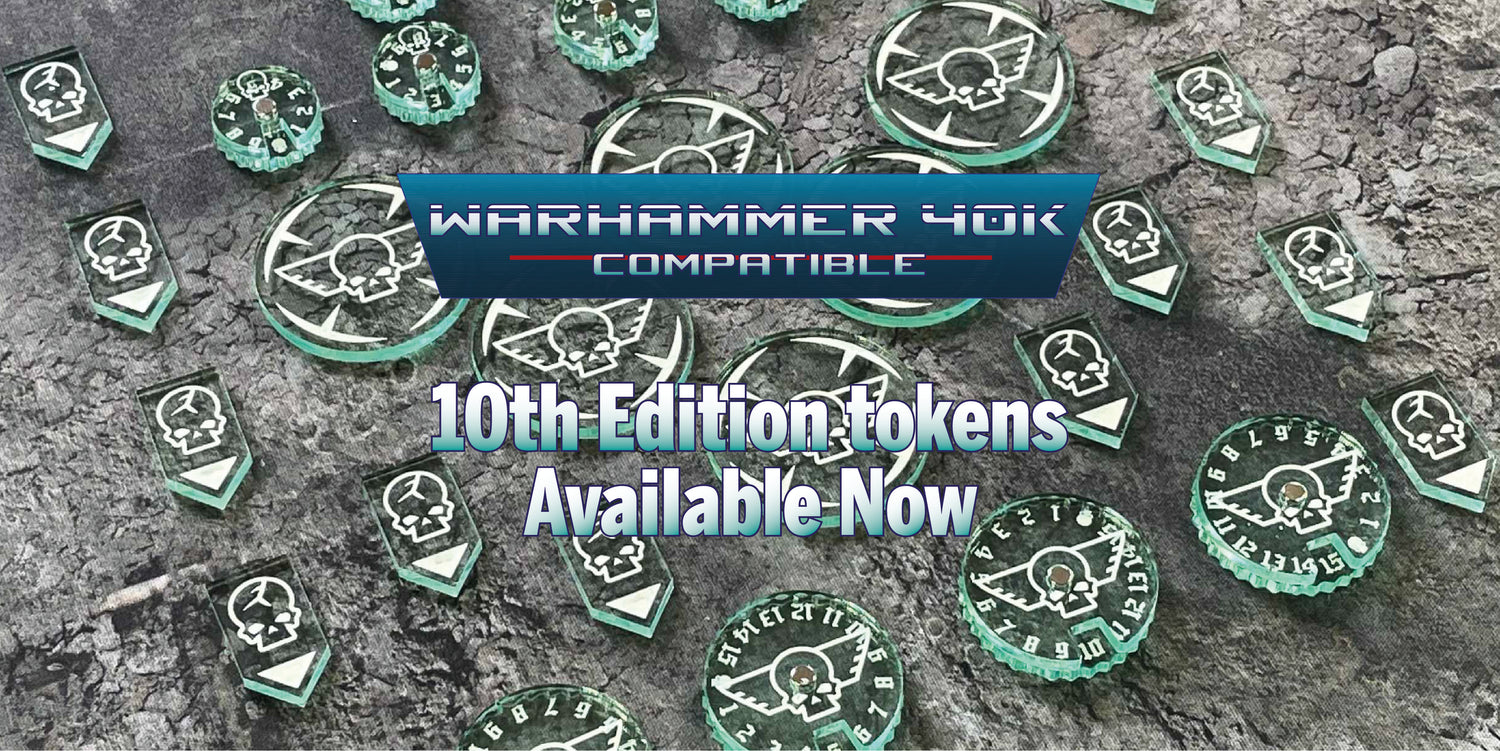 Warhammer 40000 40k tokens markers templates