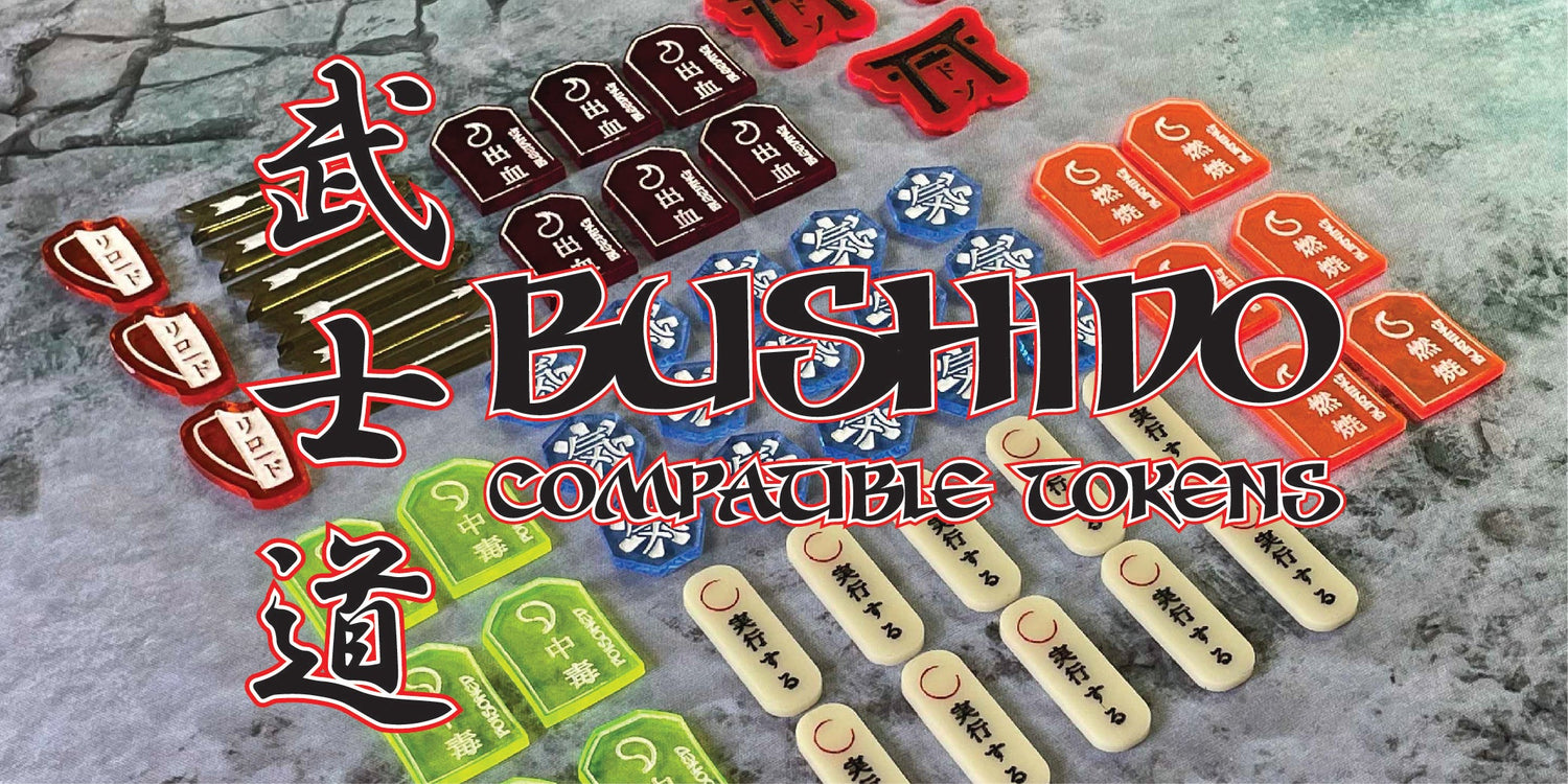 Bushido tokens marker and templates