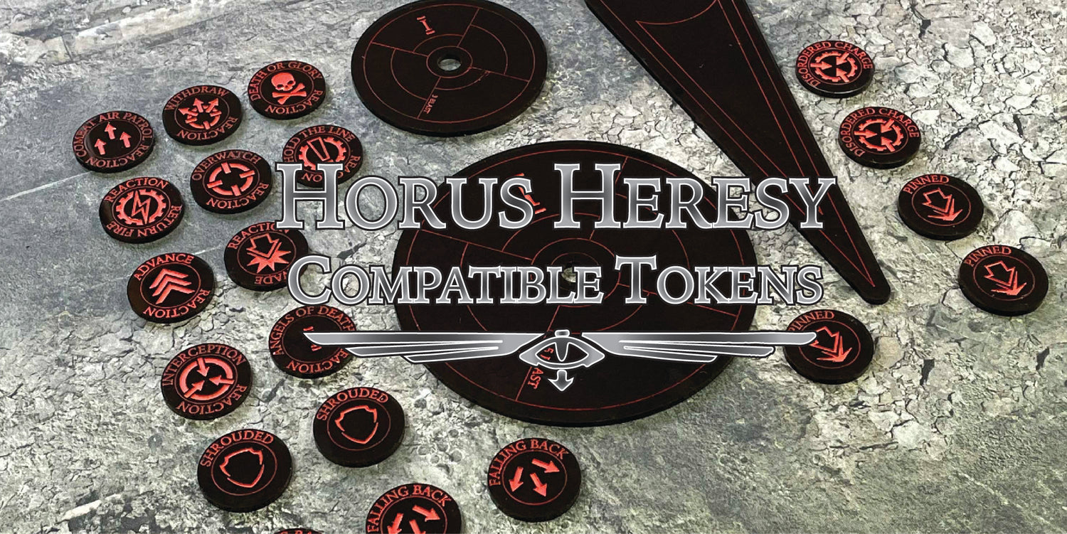 Horus Heresy Tokens templates Markers accessories