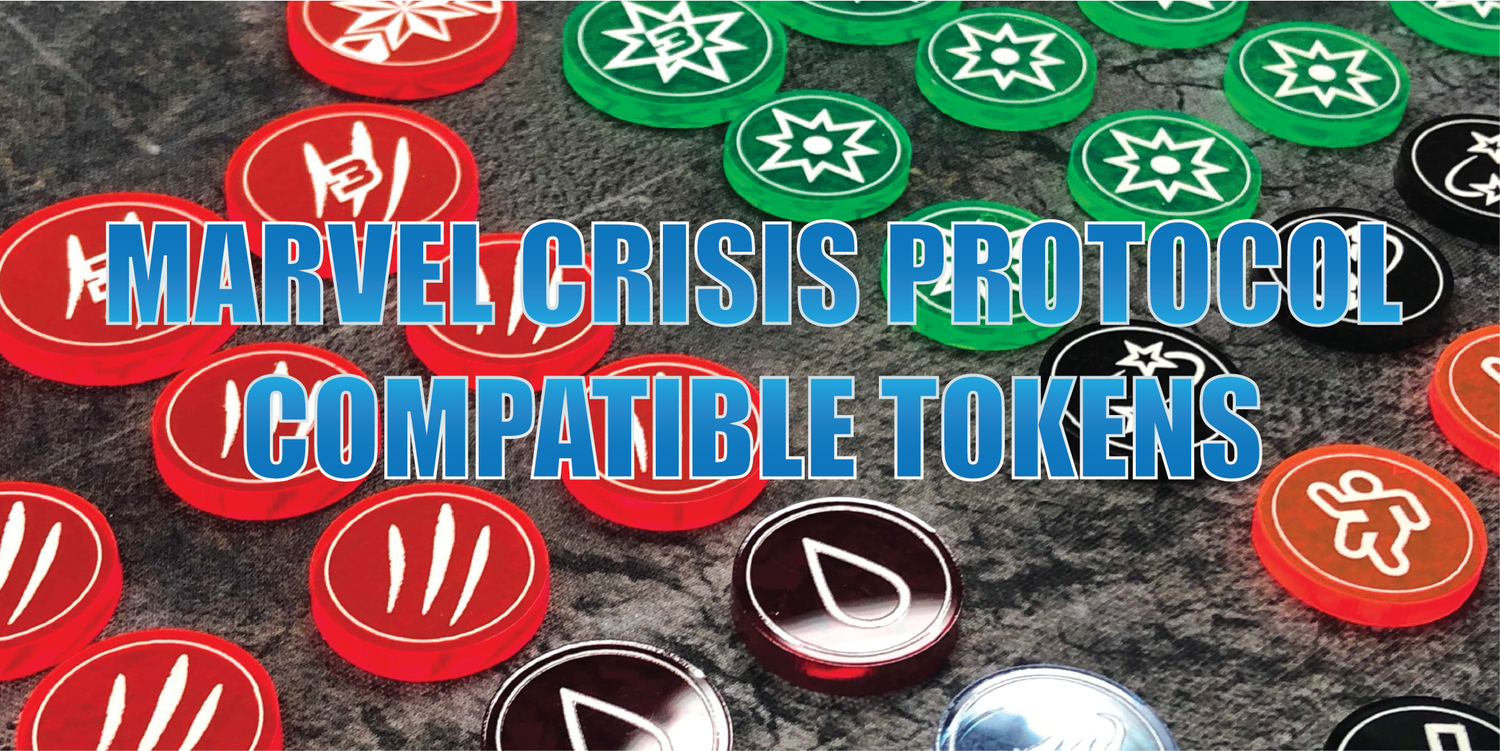 Marvel Crisis Protocol Compatible Tokens
