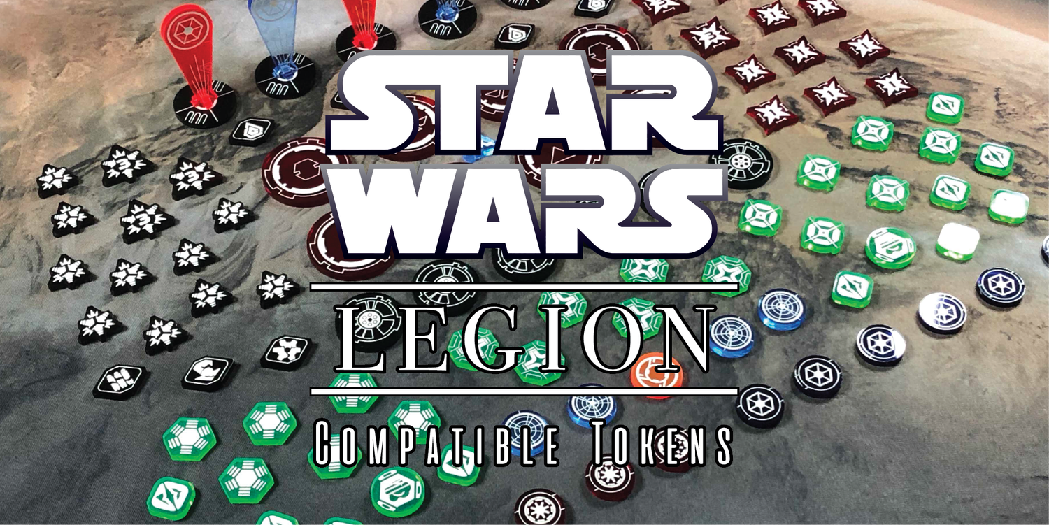 Star Wars Legion - Compatible tokens