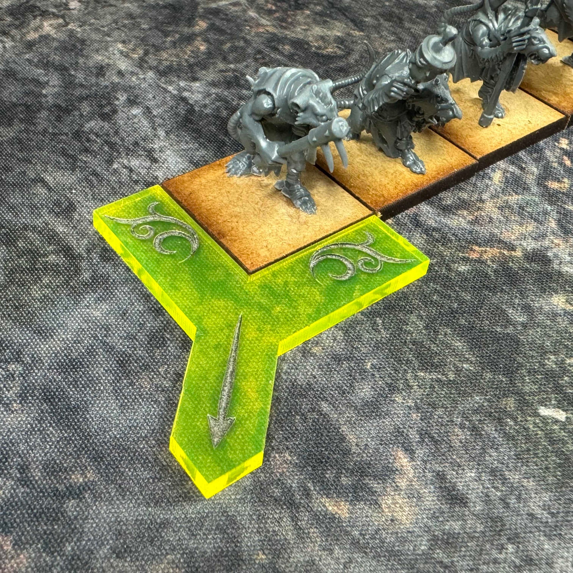 Warhammer The Old World Tokens Templates Line of Sight