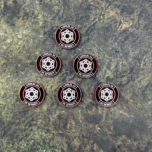 Malifaux M3E tokens templates schemes markers