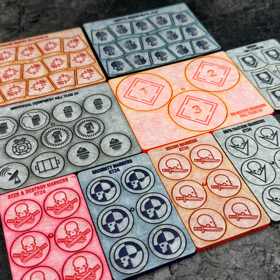 Kill Team Tokens Templates Markers Gauge Order Tokens