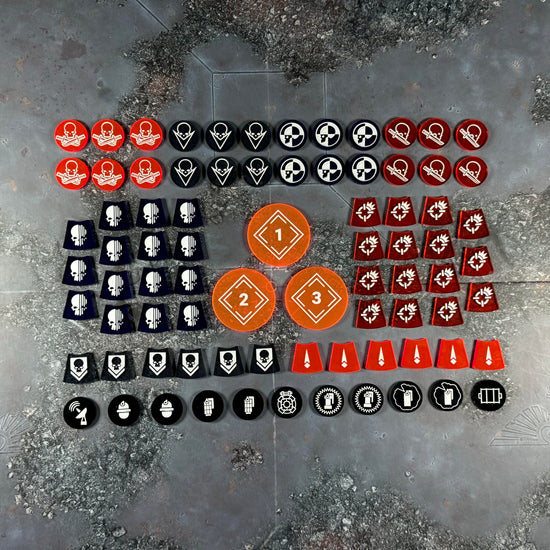 Kill Team Tokens Templates Markers Gauge Order Tokens