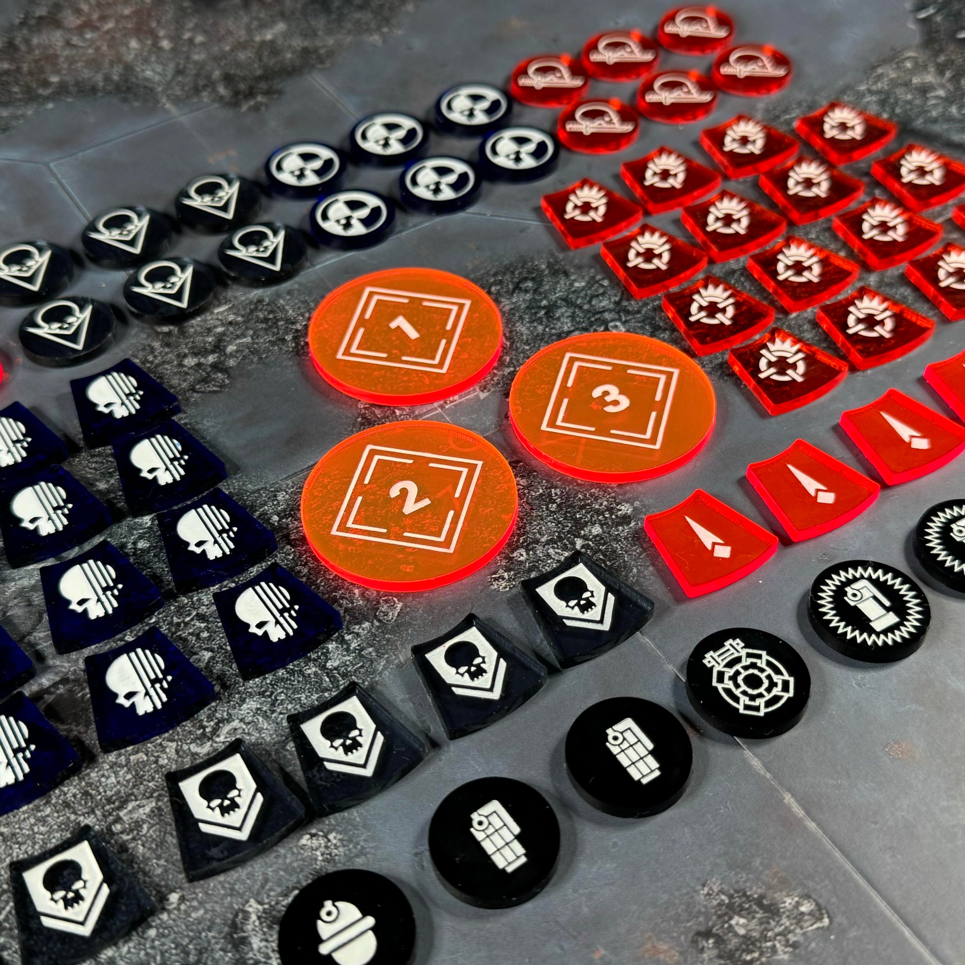 Kill Team Tokens Templates Markers Gauge Order Tokens