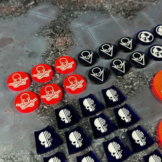 Kill Team Tokens Templates Markers Gauge Order Tokens