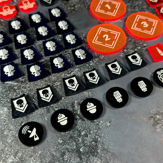 Kill Team Tokens Templates Markers Gauge Order Tokens