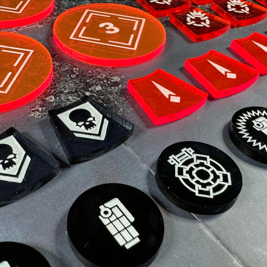 Kill Team Tokens Templates Markers Gauge Order Tokens