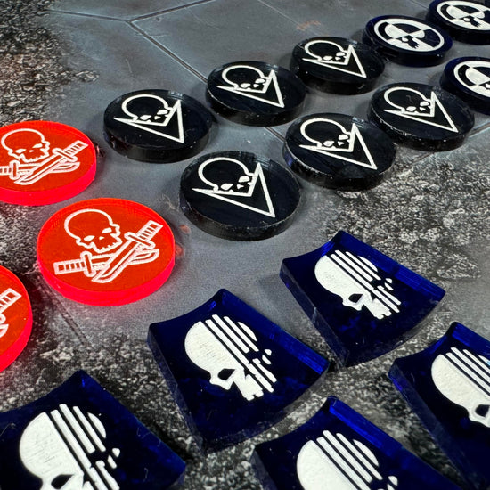 Kill Team Tokens Templates Markers Gauge Order Tokens