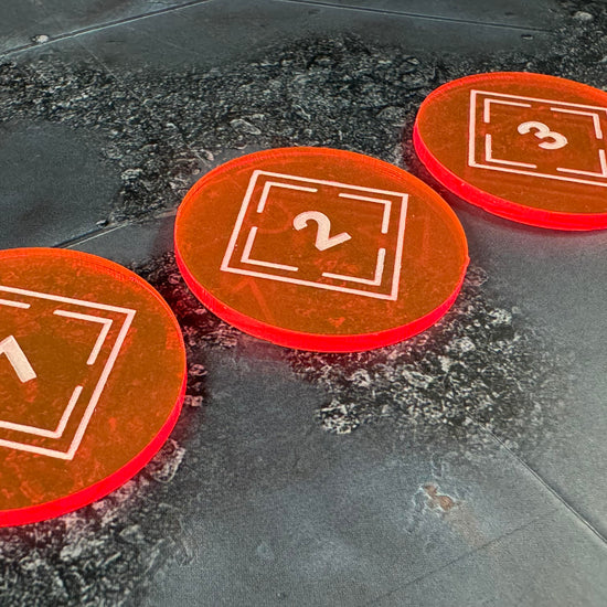 Kill Team Tokens Templates Markers Gauge Order Tokens