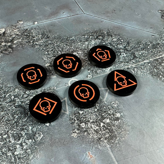 Kill Team Tokens Templates Markers Gauge Order Tokens