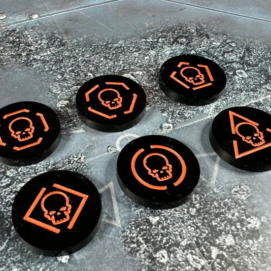 Kill Team Tokens Templates Markers Gauge Order Tokens