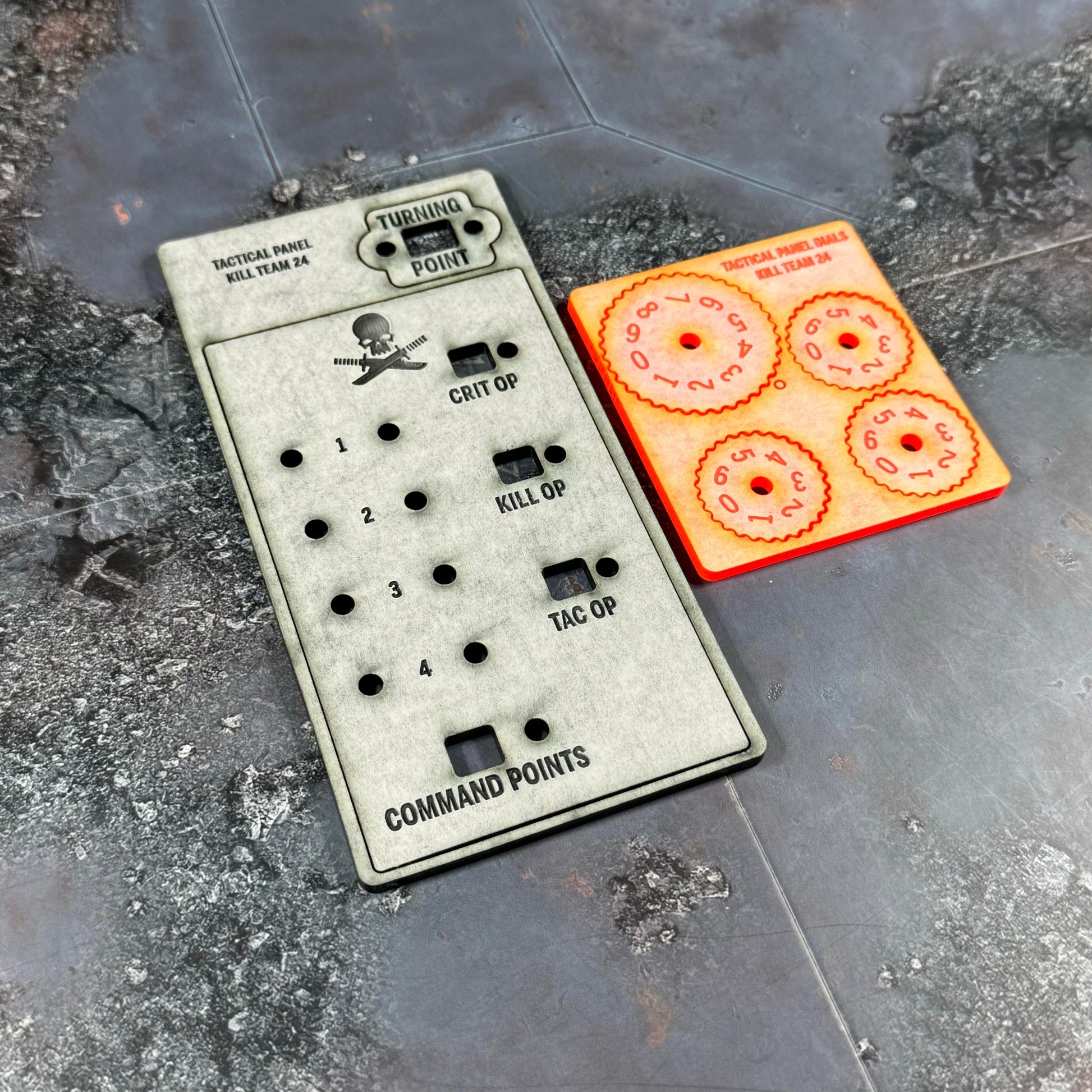 Kill Team tokens templates panels dashboard markers