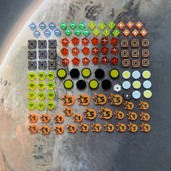 Star Wars Shatterpoint tokens markers accessories templates