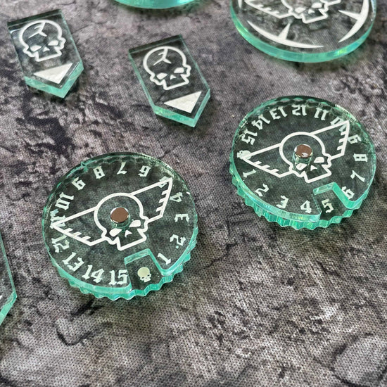 Warhammer 40000 40K tokens markers accessories templates