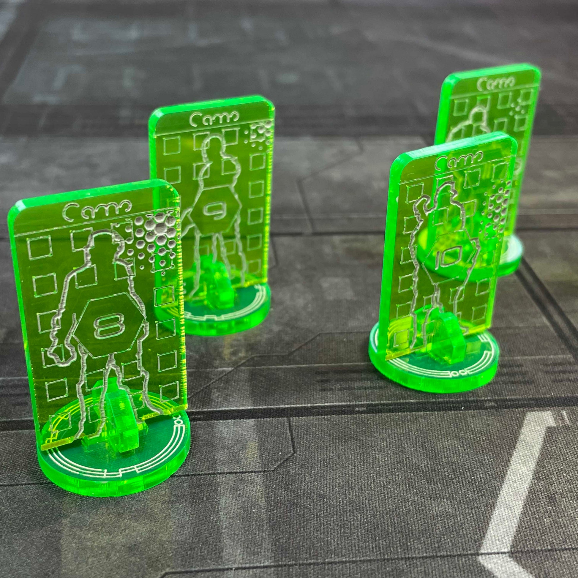 Infinity Tokens Markers Templates Camo