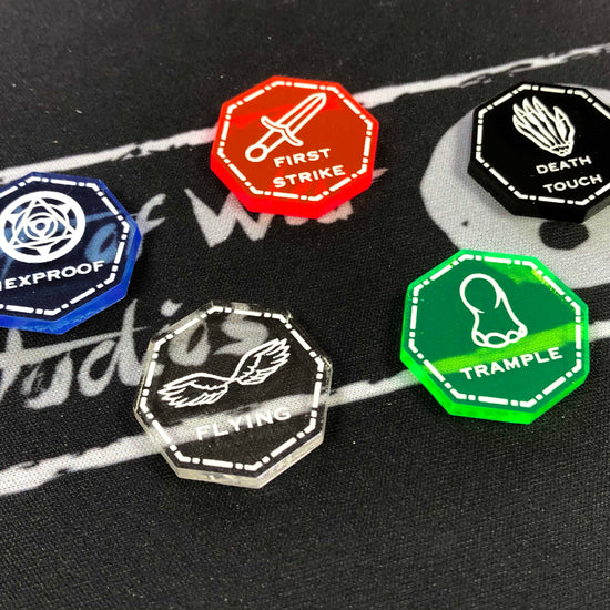 Magic the Gathering tokens and markers