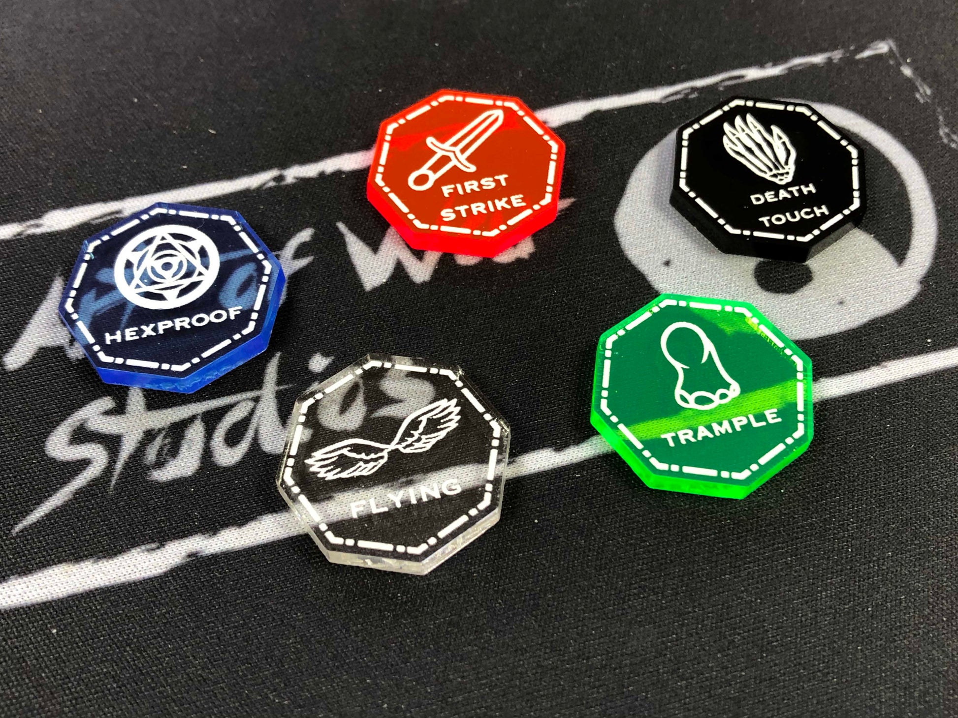 Magic the Gathering tokens and markers