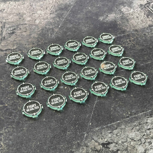 Warhammer 40000 tokens markers accessories templates