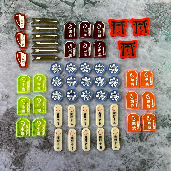 Bushido Compatible tokens markers and templates