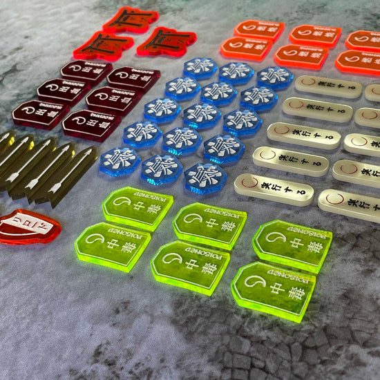 Bushido Compatible tokens markers and templates