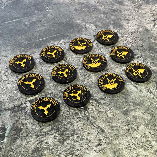 Horus Heresy Tokens Markers Templates Accessories