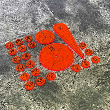 Horus Heresy Tokens Markers Templates Accessories