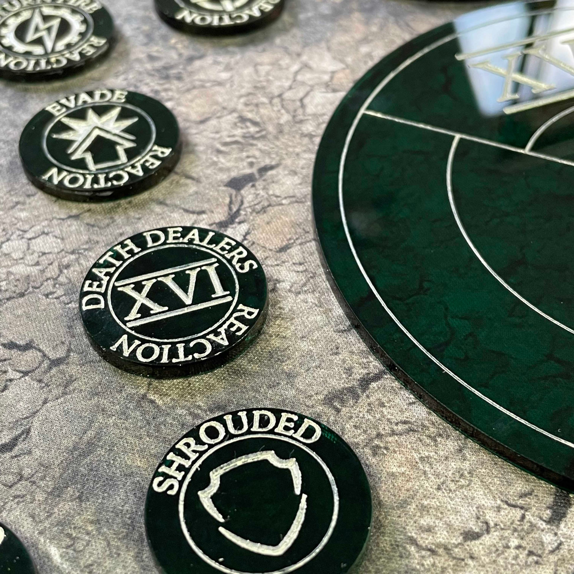 Horus Heresy Tokens Markers Templates Accessories