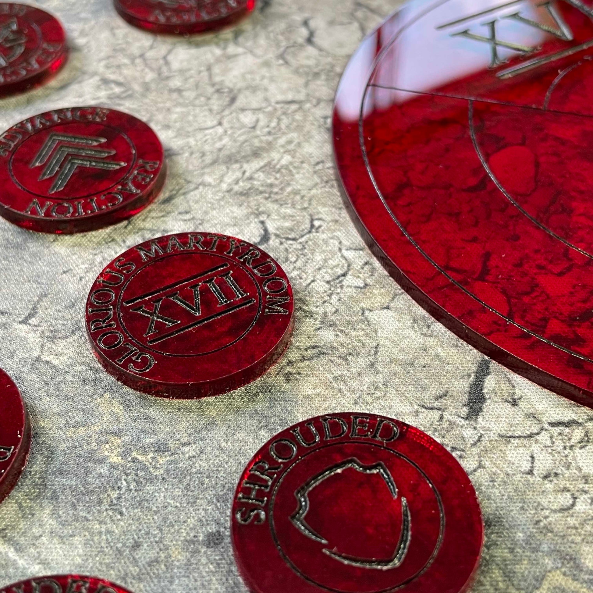 Horus Heresy Tokens Markers Templates Accessories