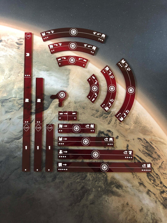 Modèles de manœuvres de la République Galactique X Wing 2.0